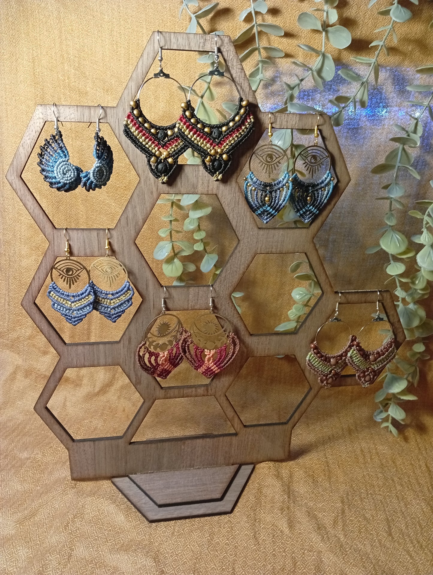 Présentoirs à boucles d'oreilles