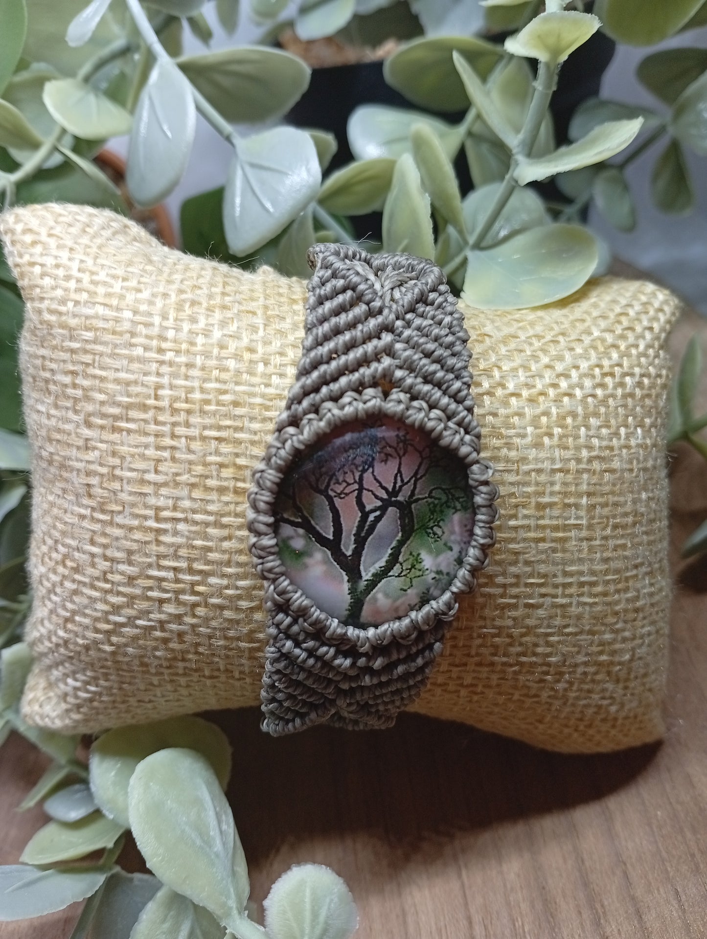 Bracelet en macramé, Arbre de vie