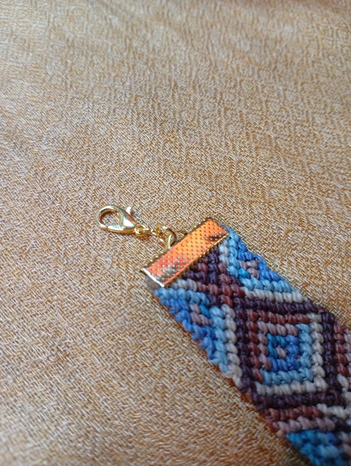 Bracelet en macramé Terre et Mer