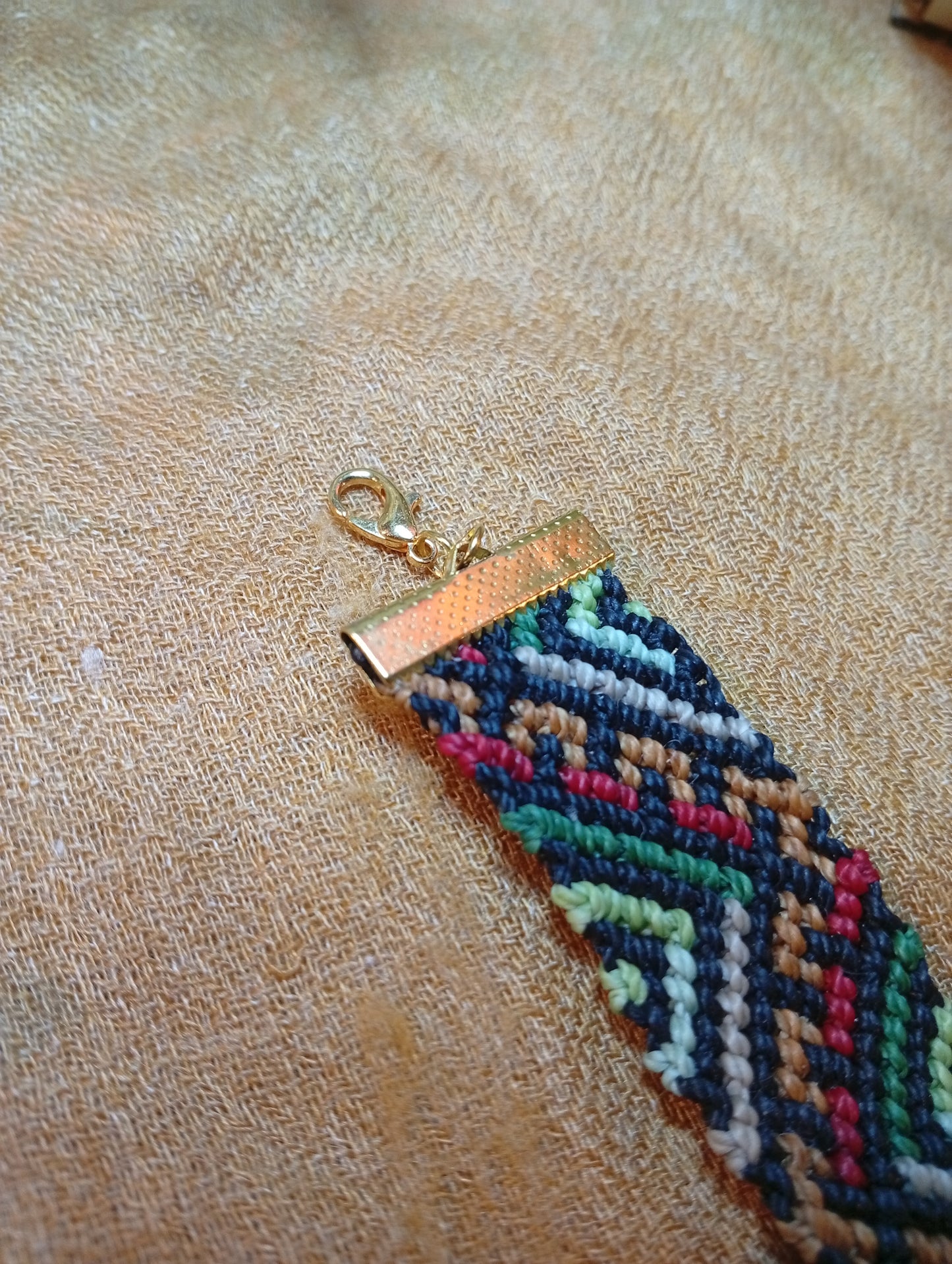 Bracelet en macramé Ondes Bohèmes