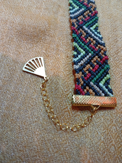 Bracelet en macramé Ondes Bohèmes