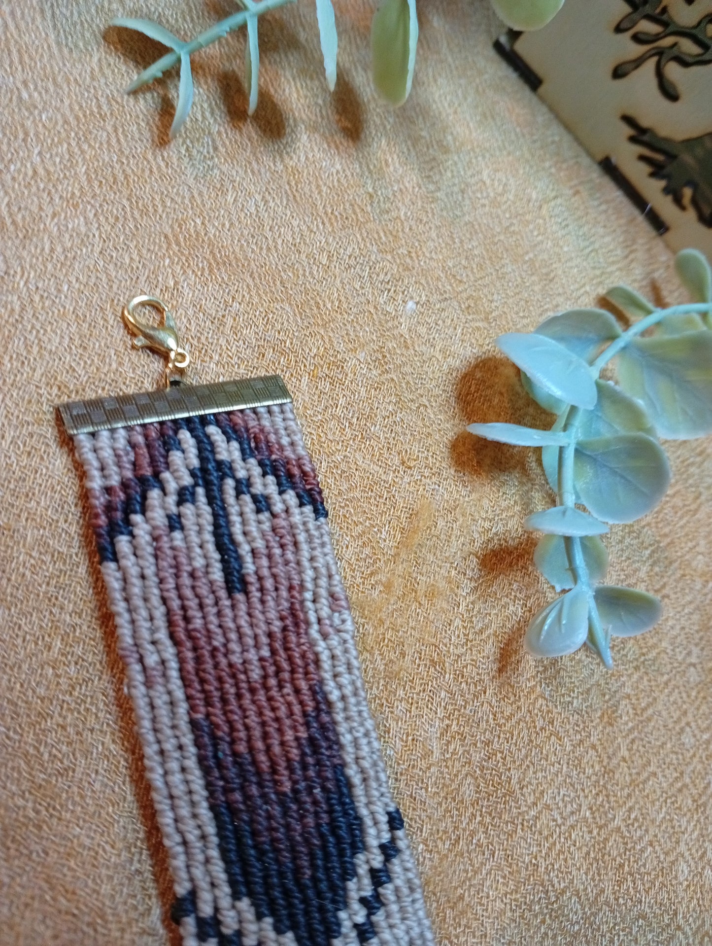 Bracelet en macramé Ame de la Terre