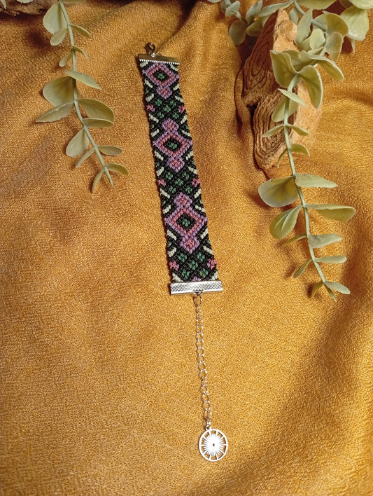Bracelet en macramé  Mantra Bohème