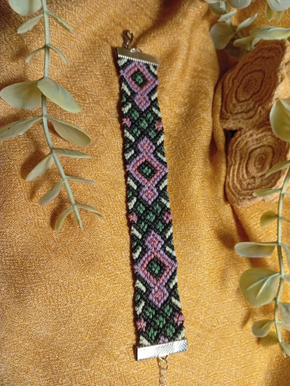 Bracelet en macramé  Mantra Bohème