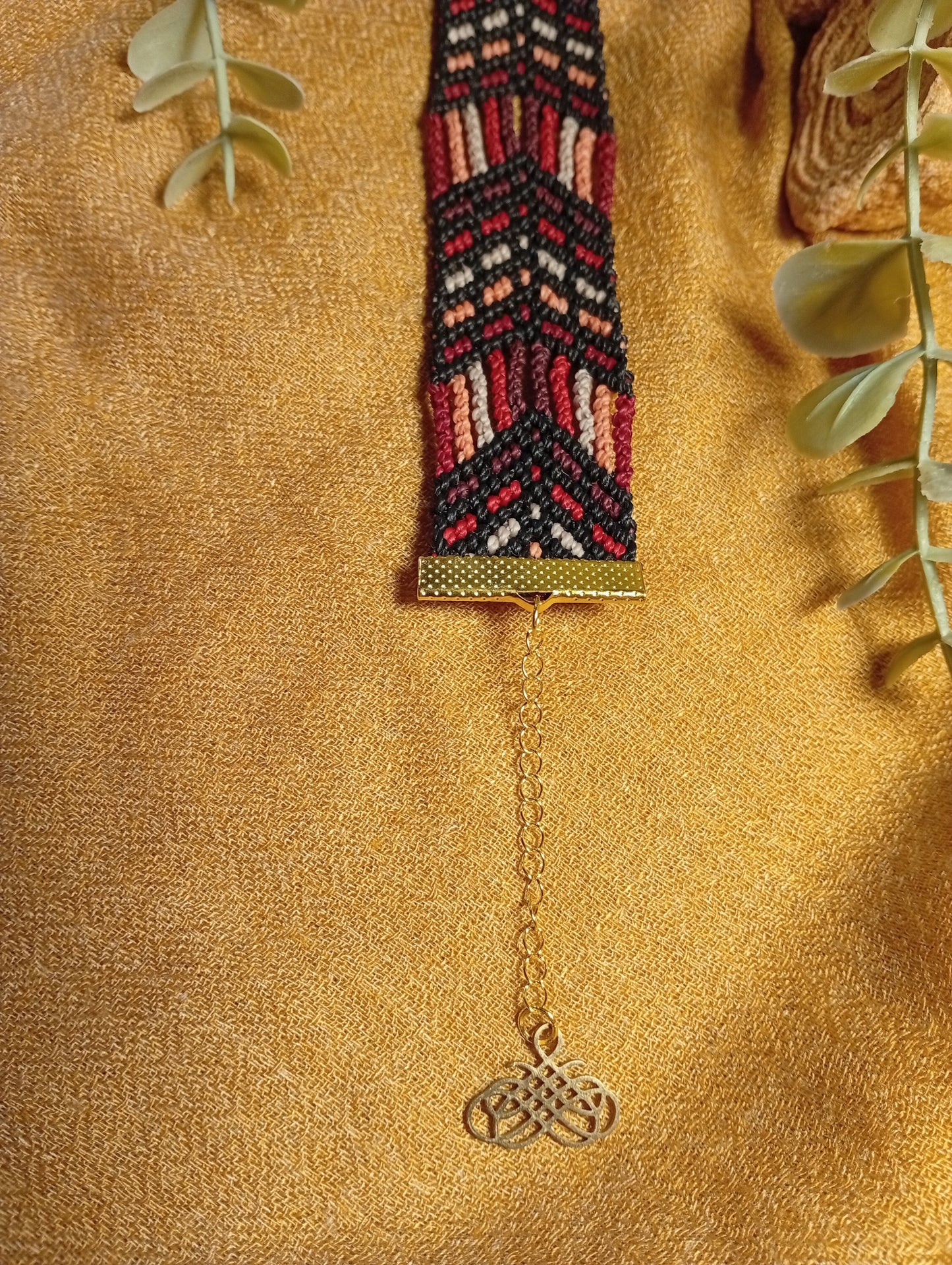 Bracelet en macramé Eclat Bohème