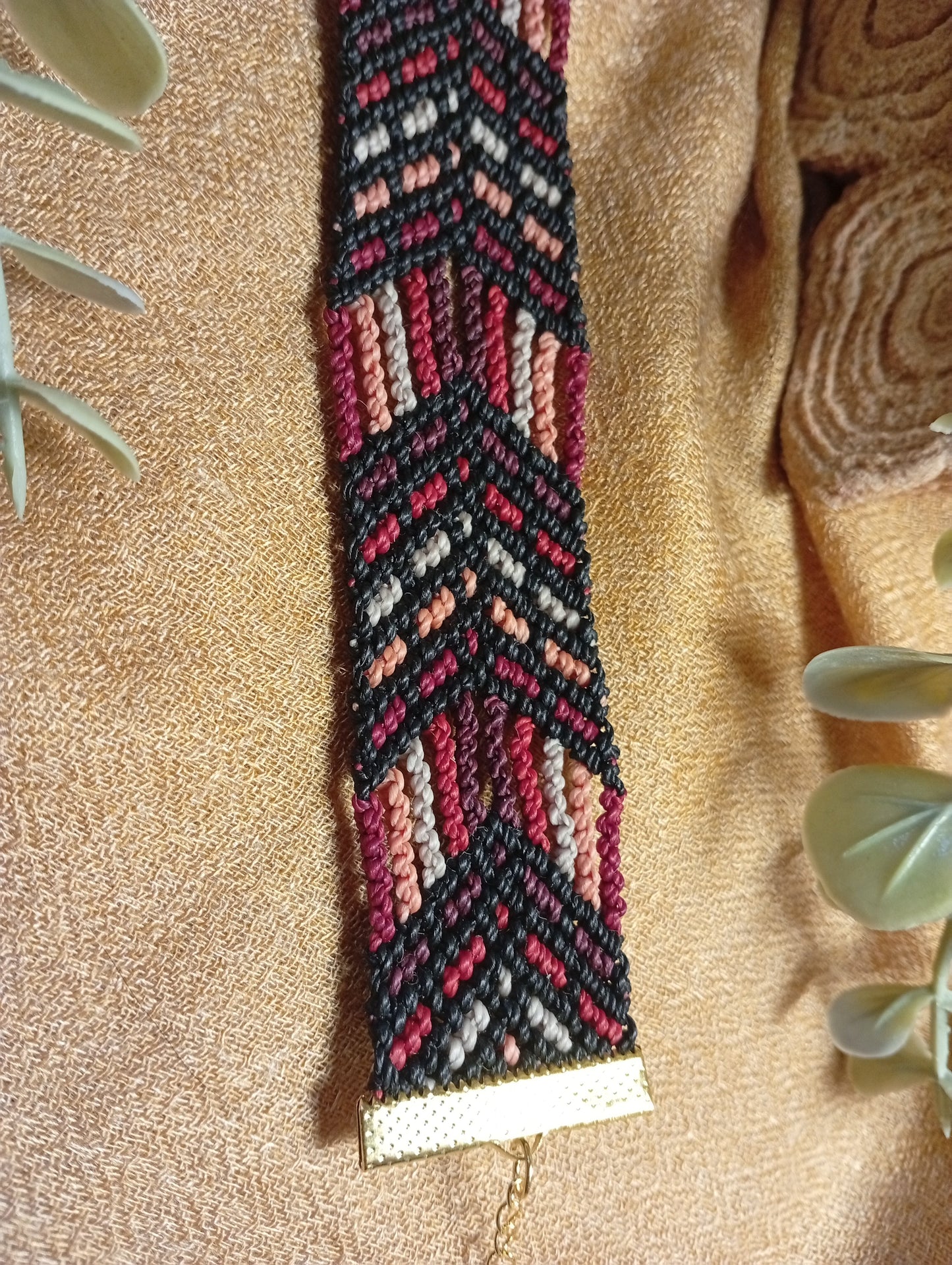 Bracelet en macramé Eclat Bohème