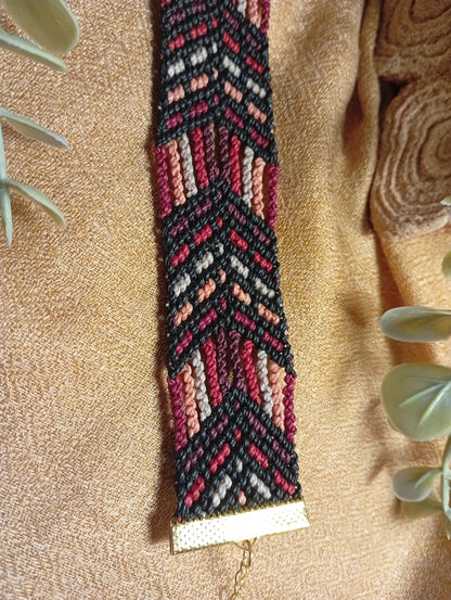 Bracelet en macramé Eclat Bohème