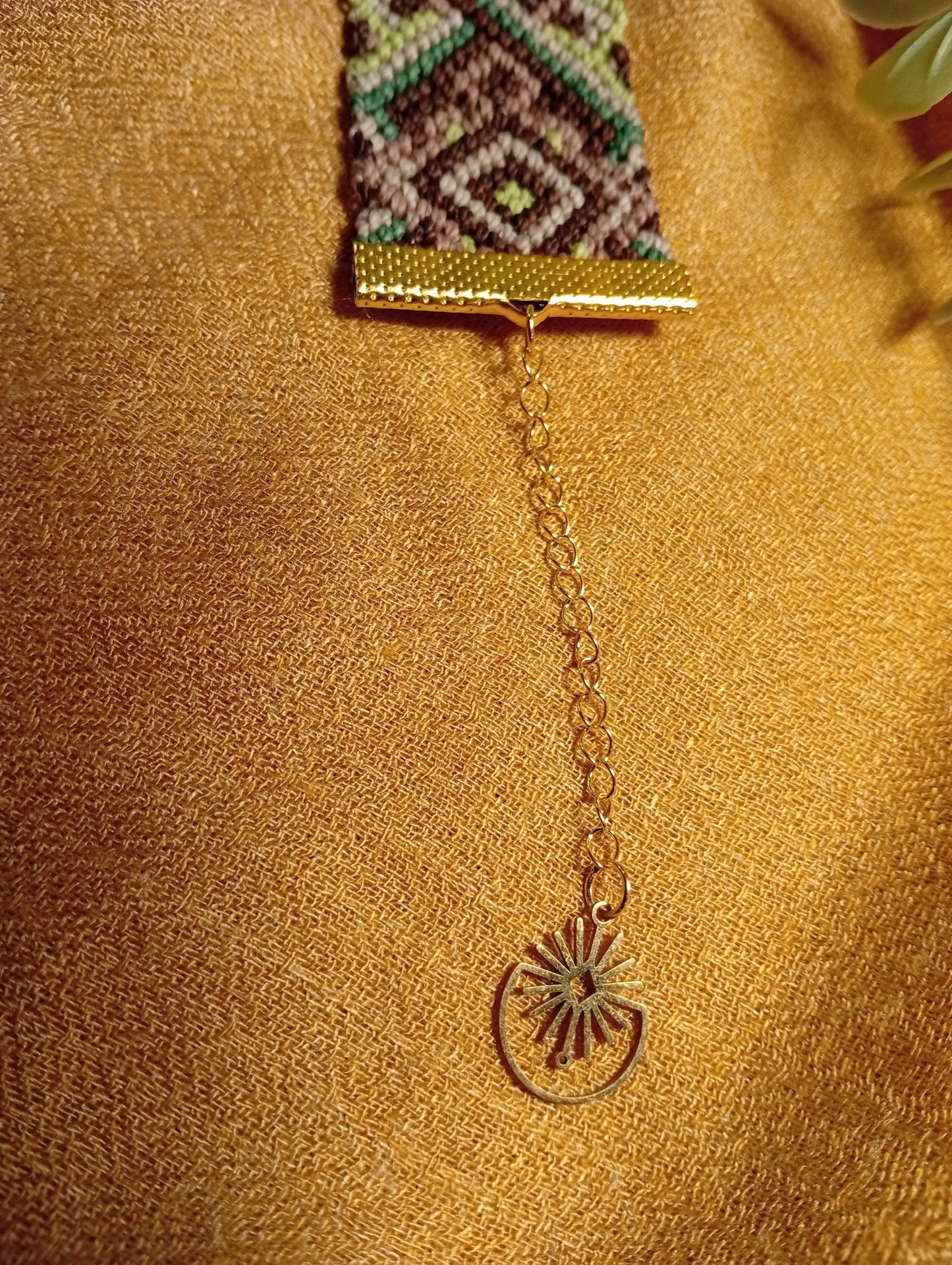 Bracelet en macramé Lumière nomade