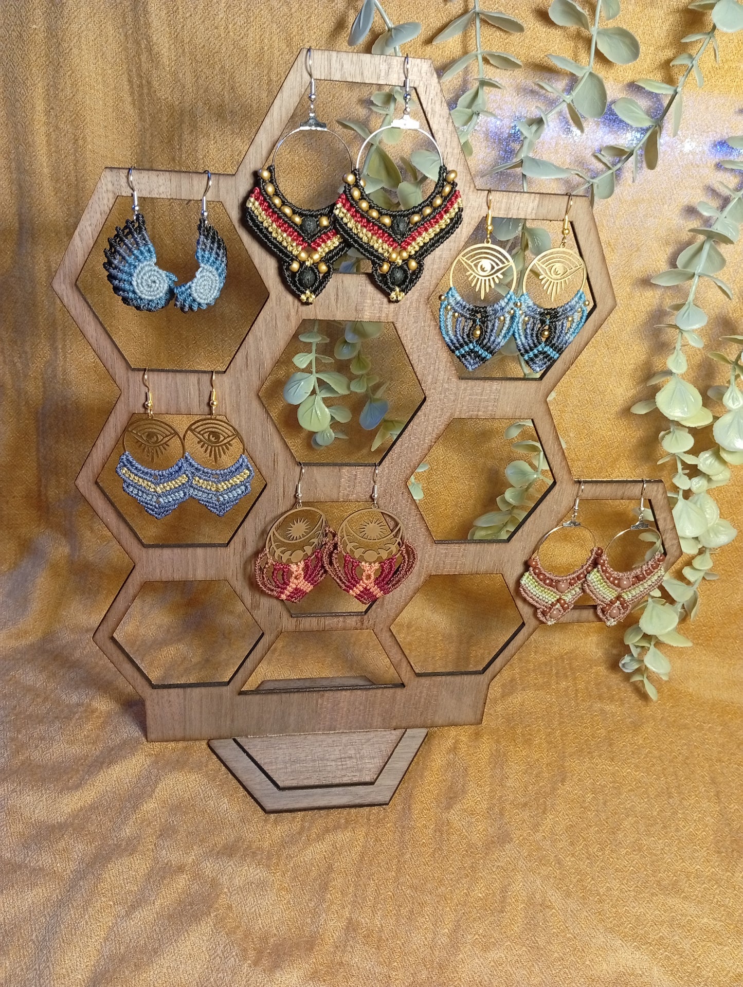 Présentoirs à boucles d'oreilles