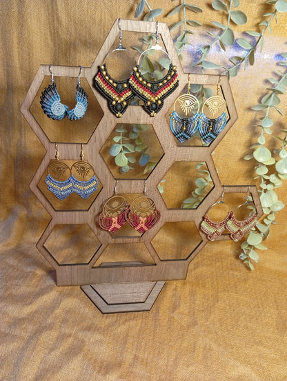 Présentoirs à boucles d'oreilles