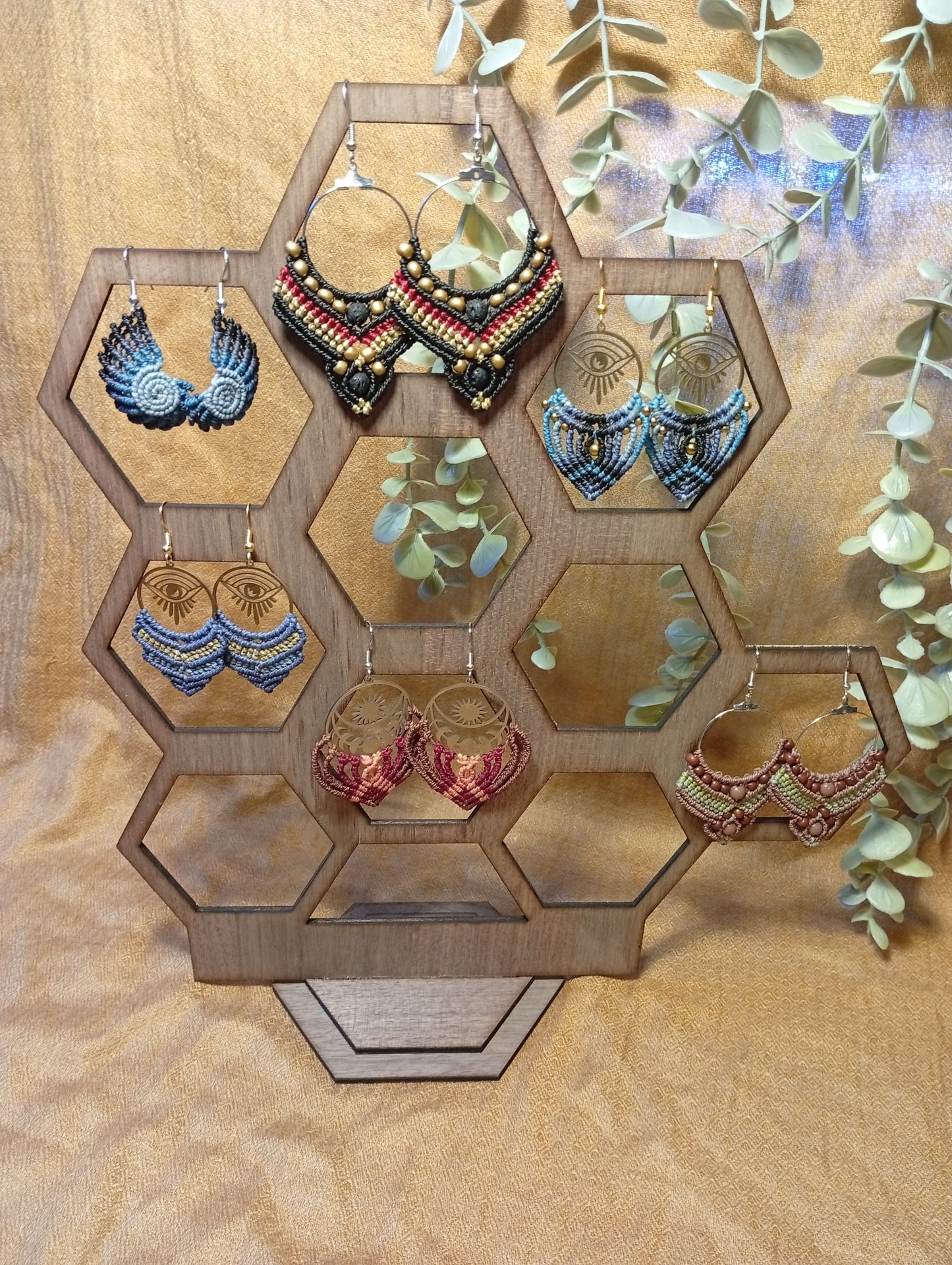 Présentoirs à boucles d'oreilles