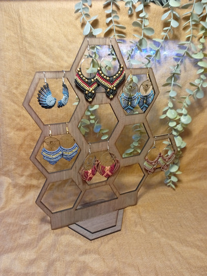 Présentoirs à boucles d'oreilles