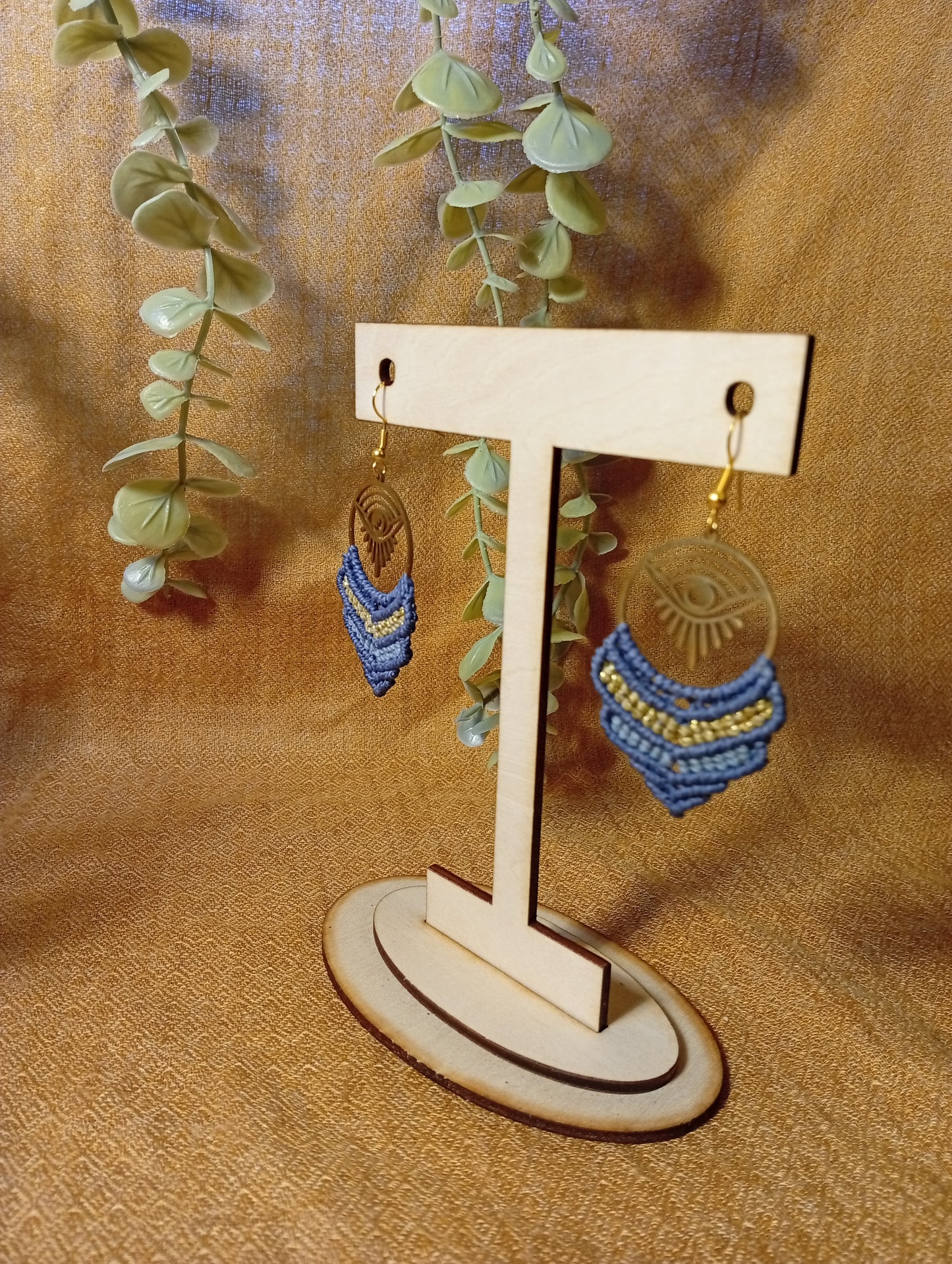 Présentoir à boucles d'oreilles individuel