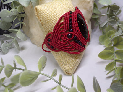 Bracelet en macramé, fils de fées