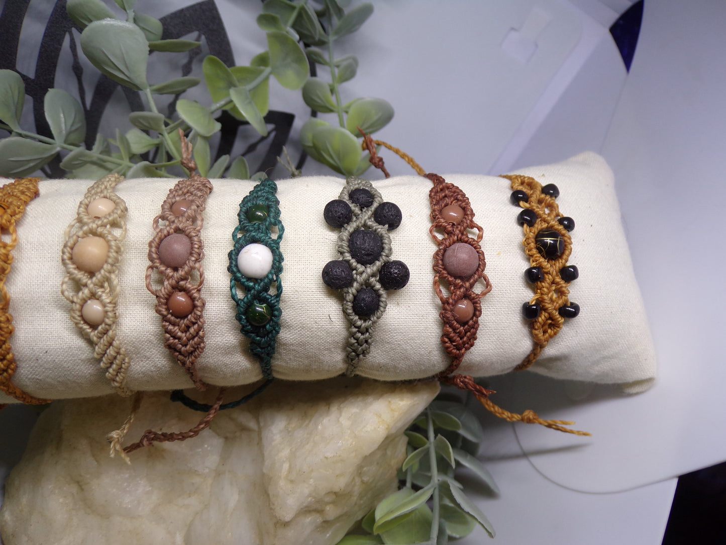 Bracelet en macramé